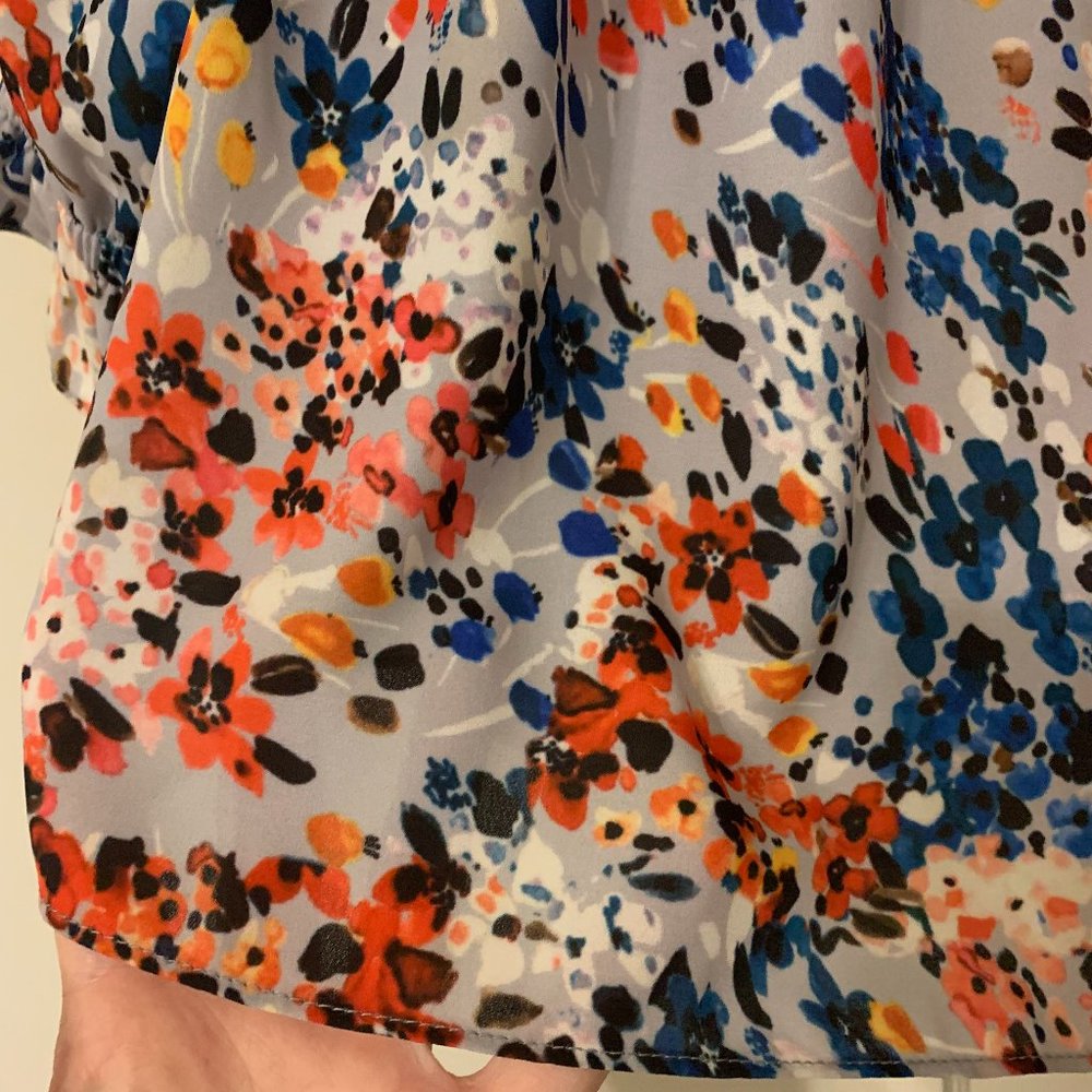 Colorful Off Shoulder Top - Picture 2 of 2